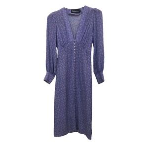 Realisation Par Lavender Long Sleeve Dress